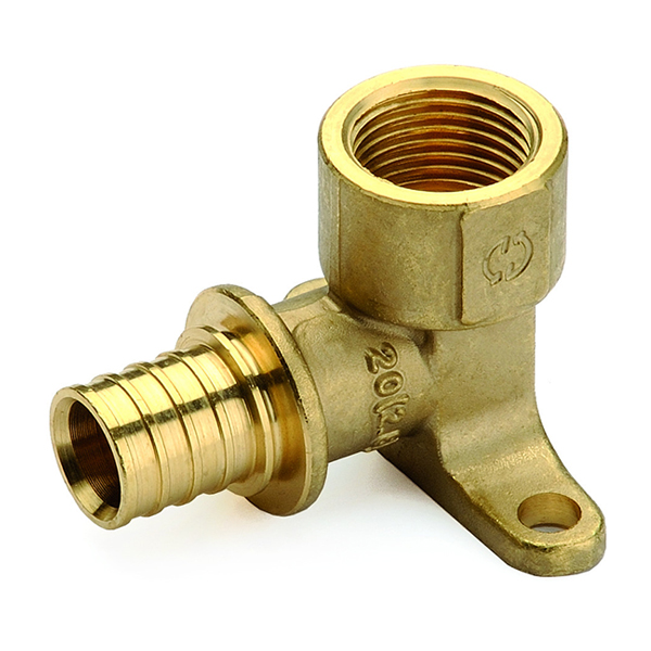 Колено натяжное настенное General Fittings Ø 16×1/2" внутренняя резьба (код. 3400.23)
