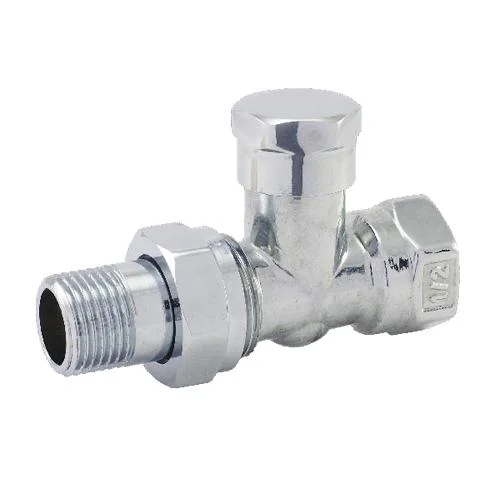 Кран радиаторный Fado New Chrome Ø 1/2" прямой нижний