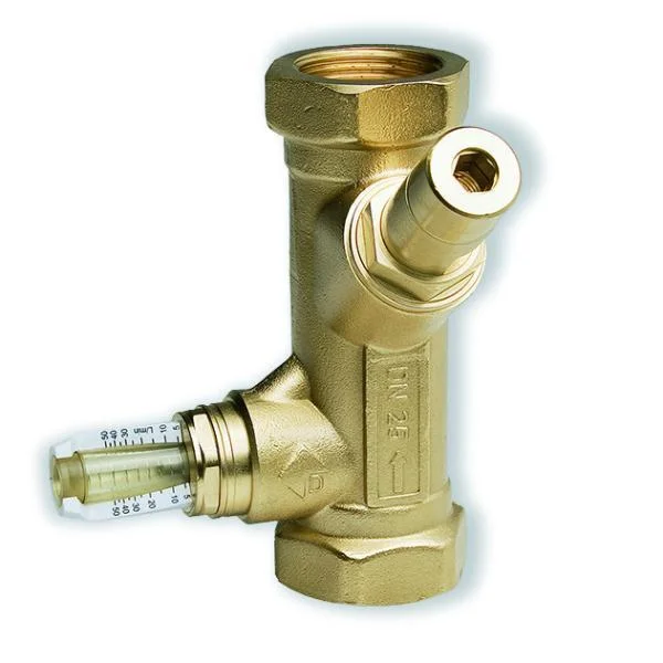 Балансувальний клапан WATTS 1.1/2" BP, DN40 SRV IG WattFlow з вбудованим витратоміром