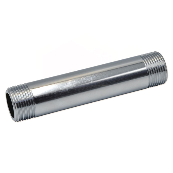 Ніппель довгий хромований Pattaroni Ø 3/4"×100 мм