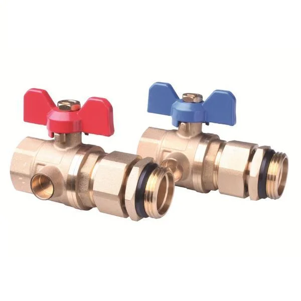 Комплект кульових кранів Danfoss FHF-BV