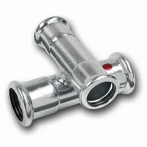 Хрестовина редукційна прес оцинковка RM Steel Pres Ø 28×15 мм