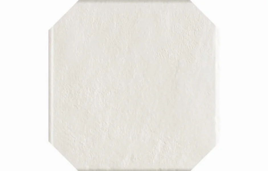 Плитка керамогранитная Modern Bianco Octagon STR 198x198x7,5 Paradyz Плитка керамогранитная Modern Bianco Octagon STR 198x198x7,5 Paradyz