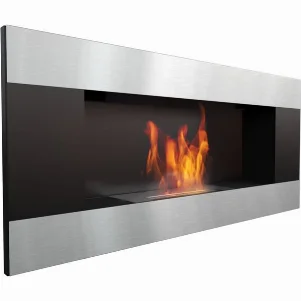 Биокамин Kratki DELTA2/CZARNY/HORIZONTAL (горизонтально, черный цвет)