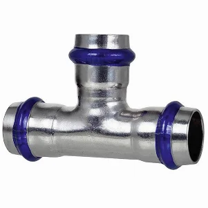 Тройник пресс нержавейка ASG Inox Press Ø 15 мм