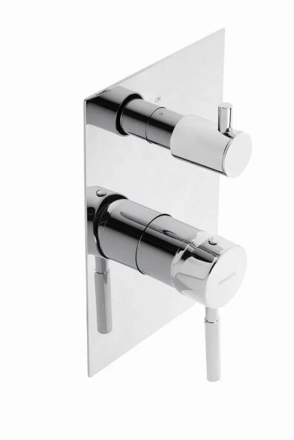 Змішувач для ванни і душа GENEBRE Tau 2way, вбудований, на 2 зони (65117184566)