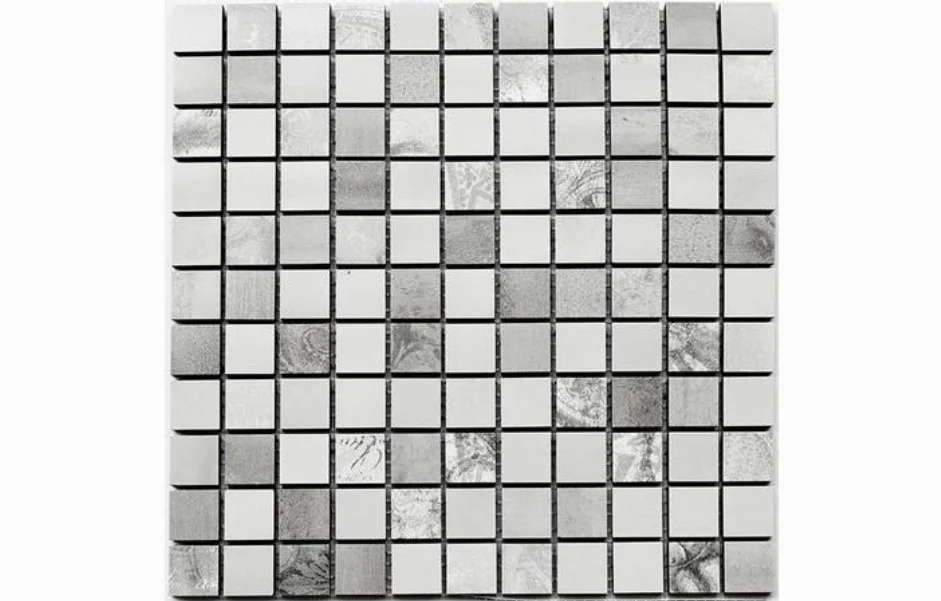 Мозаїка СМ 3021 C3 Impression-Gray-White 300x300x9 Kotto Ceramica