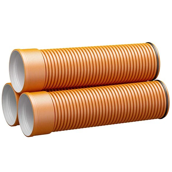 Труба канализаційна гофрована Polycorr SN12 DN/ID 600×5900 мм