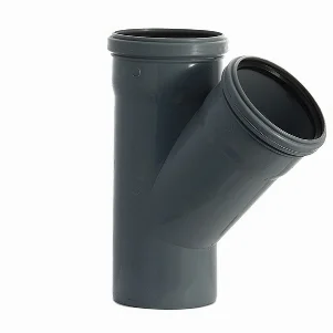 Трійник каналізаційний Reiger Triple Safe Ø 110×110/45° мм