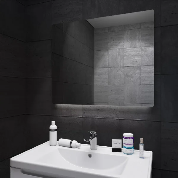 Зеркало Sanwerk ГЛОВЕ "Моне" 70x65, с LED подсветкой