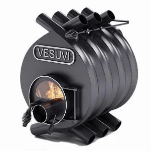 Піч булер'ян VESUVI Bullerjan Тип "04" - 35,0 кВт (з термостійким склом «Schott Robax»)