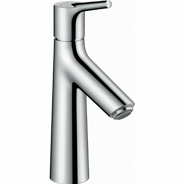 Змішувач Hansgrohe Talis S для раковини із середнім виливом і зливним гарнітуром, хром 72020000