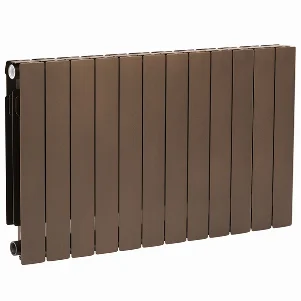 Радиатор алюминиевый KFA Armatura ADR 500/90 мм, цвет: медь (упаковка: 12 секций)