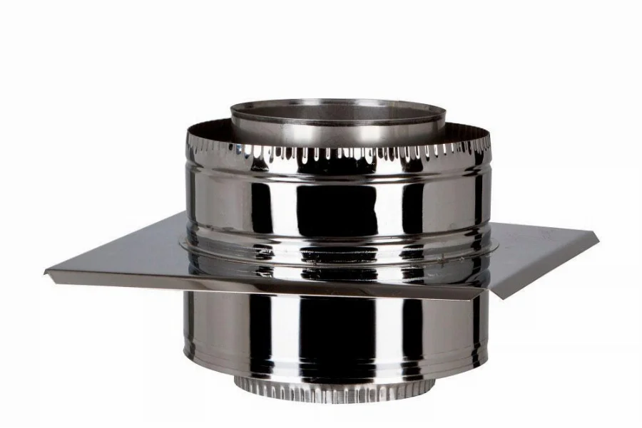 Окончание дымохода сэндвич Ø 160/220 мм (сталь 1,0 мм AISI)