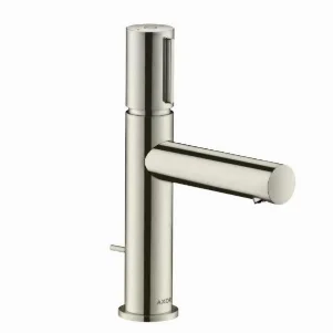 Смеситель для раковины Axor Uno Select 110 с донным клапаном, никель