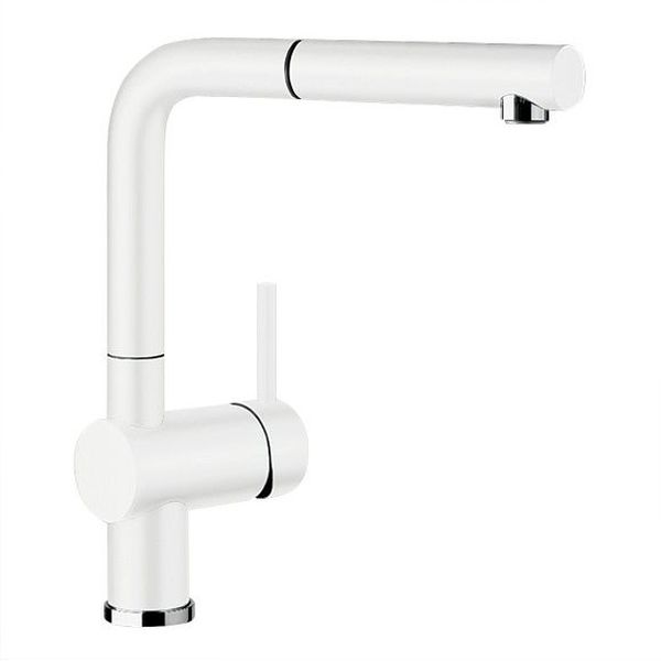 Смеситель для кухни Blanco Linus-S керамика матовый белый