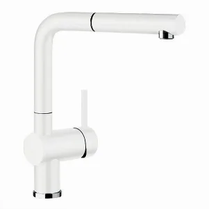 Смеситель для кухни Blanco Linus-S керамика матовый белый