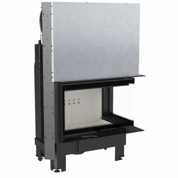 Камінна топка Kratki MBM 10 BS 10,0 кВт, права - гільйотина