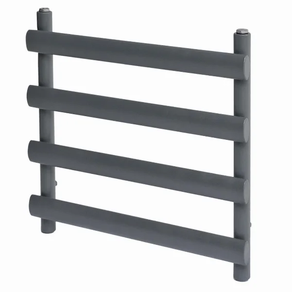 Полотенцесушитель дизайнерский Arttidesign Menton 4/496 серый матовый