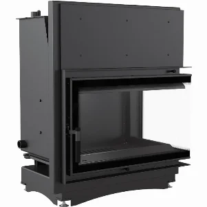 Каминная топка Kratki Oliwia PW 17 BS Deco 17,0 кВт, правая