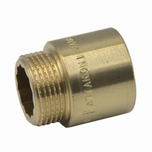 Подовжувач латунний Pattaroni Ø 1-1/4"×15 мм