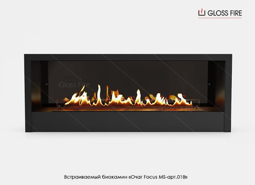 Вбудовуваний біокамін Вогнище Focus MS-арт.018