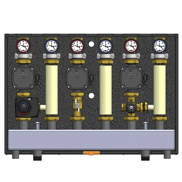 Модуль Termojet BOX 3 Ø 1" в теплоизоляции (КМ3)