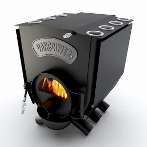 Печь булерьян с варочной поверхностью Новаслав Vancouver Lux Тип "01" С - 11,0 кВт