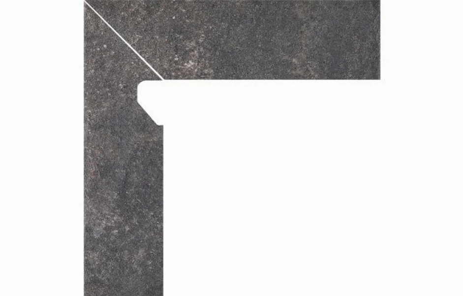 Цоколь лівий Viano Antracite 2х-елементний 81x300x11 Paradyz Цоколь лівий Viano Antracite 2х-елементний 81x300x11 Paradyz