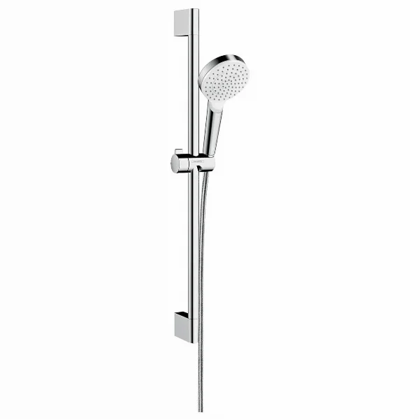 Душевой набор HANSGROHE Crometta 1jet 0,65 м, белый/хром