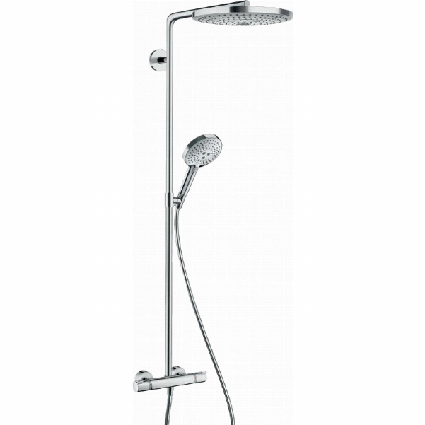 Душевая система с термостатом Hansgrohe Raindance Select S S300 2jet Showerpipe