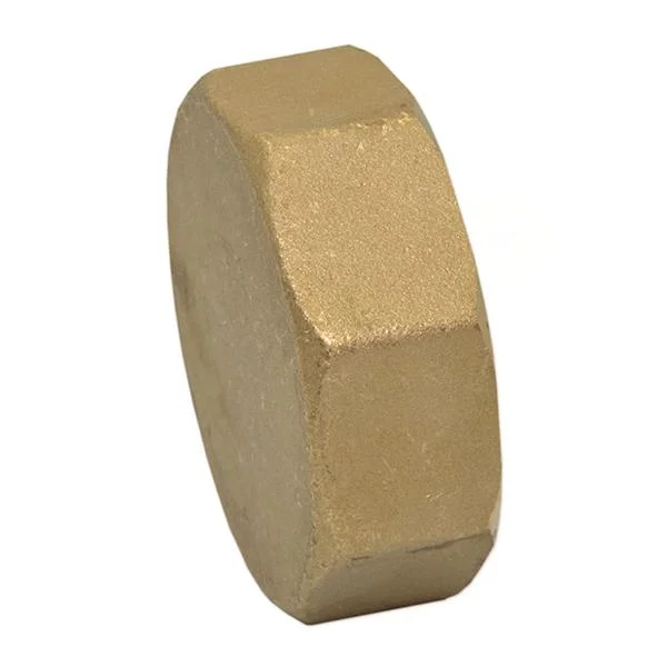 Заглушка латунна Pattaroni Ø 1-1/4" внутрішня різьба