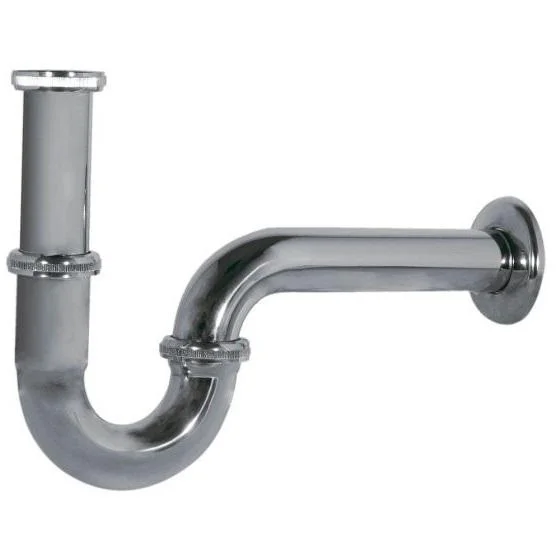 Сифон для умивальника Tres, вигнутий 170 мм