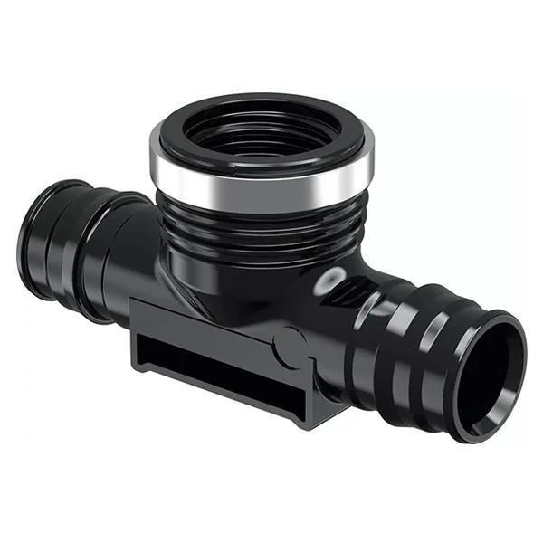 Трійник усадковий Uponor Quick&Easy PPSU Ø 25×3/4"×25 мм, з внутрішньою різьбою