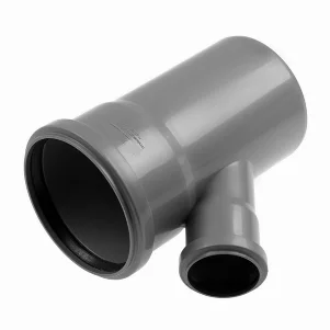 Трійник каналізаційний Reiger Triple Safe Ø 110×50/45° мм