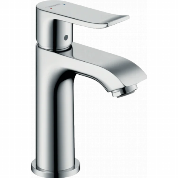Смеситель Hansgrohe Metris для раковины без донного клапана, хром 31186000