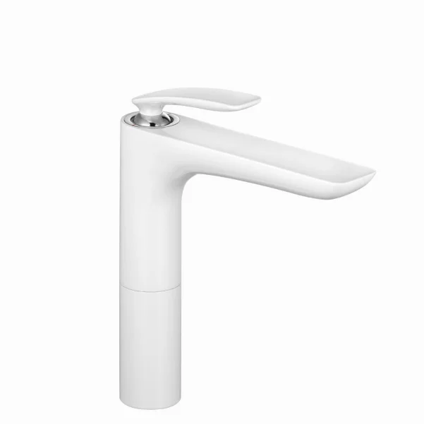 Змішувач Kludi Balance 522969175 для раковини, високий, білий