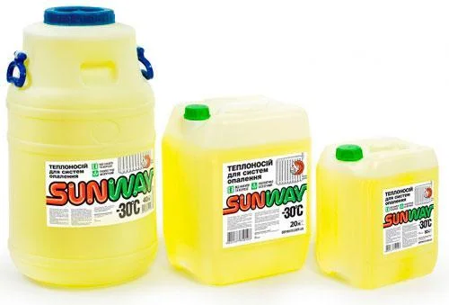 Теплоноситель SUNWAY 30 (канистра 10 литров)
