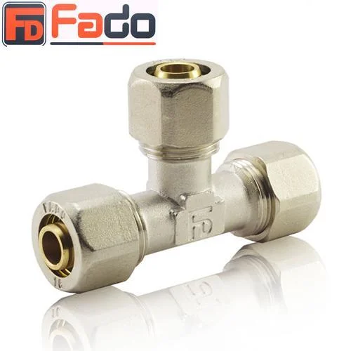Тройник обжимной Fado Compress Ø 16×16×16 мм