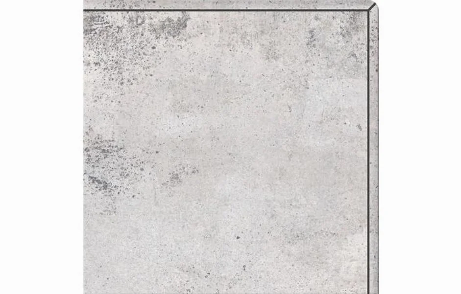 Ступень угловая с капиносом Lukas White 313x313x8 Cersanit