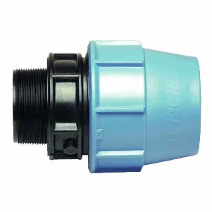 Муфта Unidelta PN16 PP-B Ø 110×2" наружная резьба