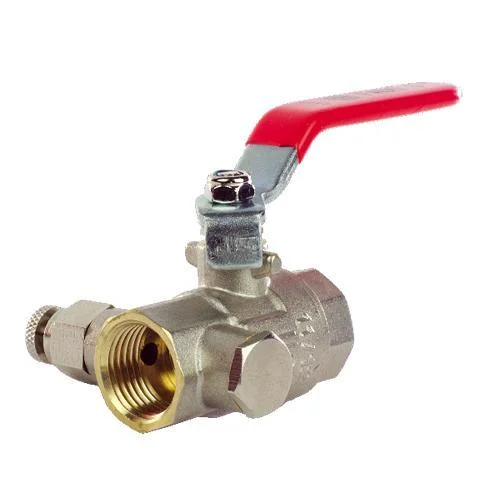 Кран кульовий Fado New PN20 Ø 1/2" зі спускником повітря