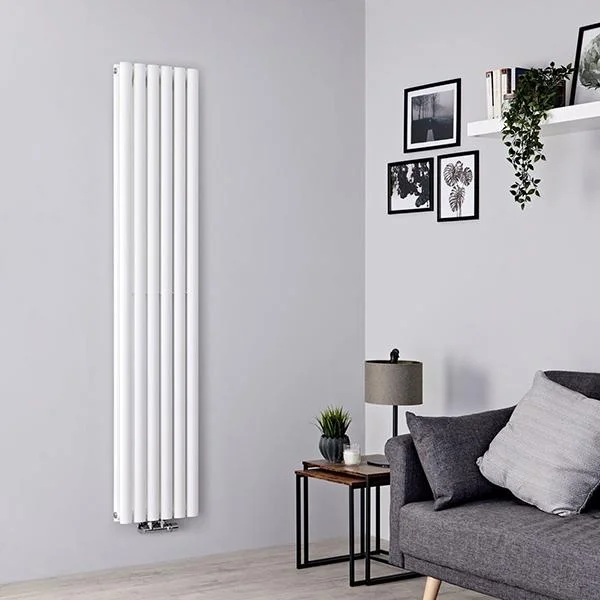 Радиатор дизайнерський Rastas Aurora White 2 колонны 1800×480 мм