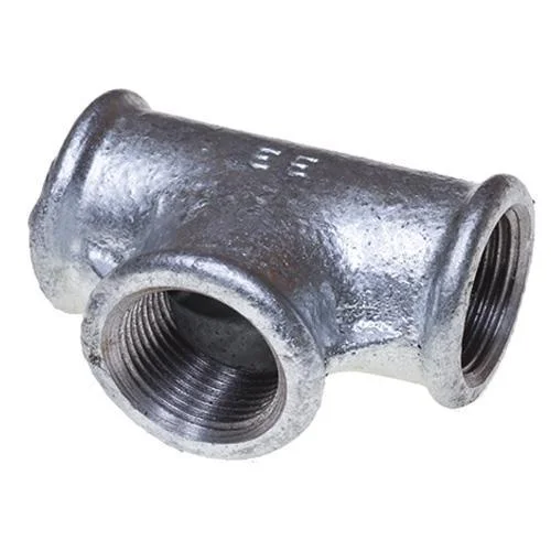 Тройник чугунный Sanha Ø 1" внутренняя резьба