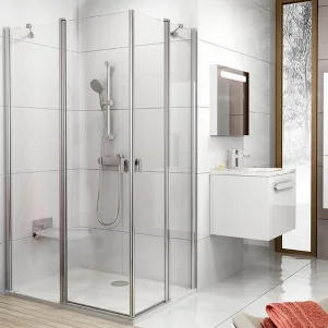 Душова кабіна Ravak Chrome CRV2-90 сатин+Transparent