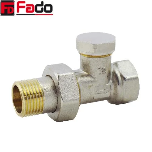 Кран радиаторный FADO Classic прямой нижний 1/2"