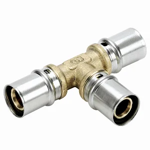 Тройник пресс Bonomi Ø 16×16×16 мм