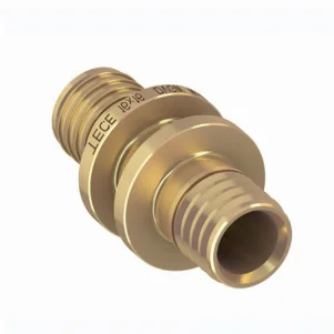 Муфта натяжная латунная TECE flex Ø 32×32 мм