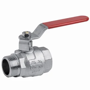 Кран шаровой Bonomi Tamigi PN30 Ø 1-1/2" внутр.- наруж. резьба, t=–10...+120 °C "стальная ручка"