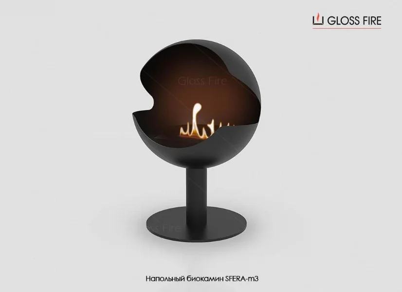 Підлоговий біокамін Sfera-m3